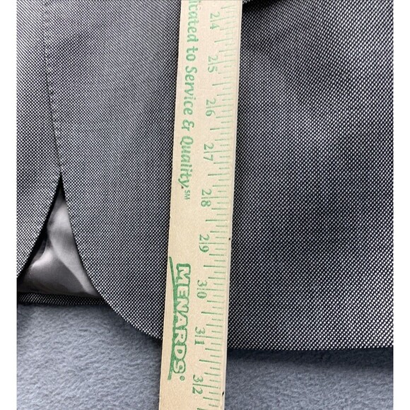 Polo Ralph Lauren Mens Suit Jacket Gray 3 Button Virgin Wool Extrafine Italy 41R - Picture 10 of 16